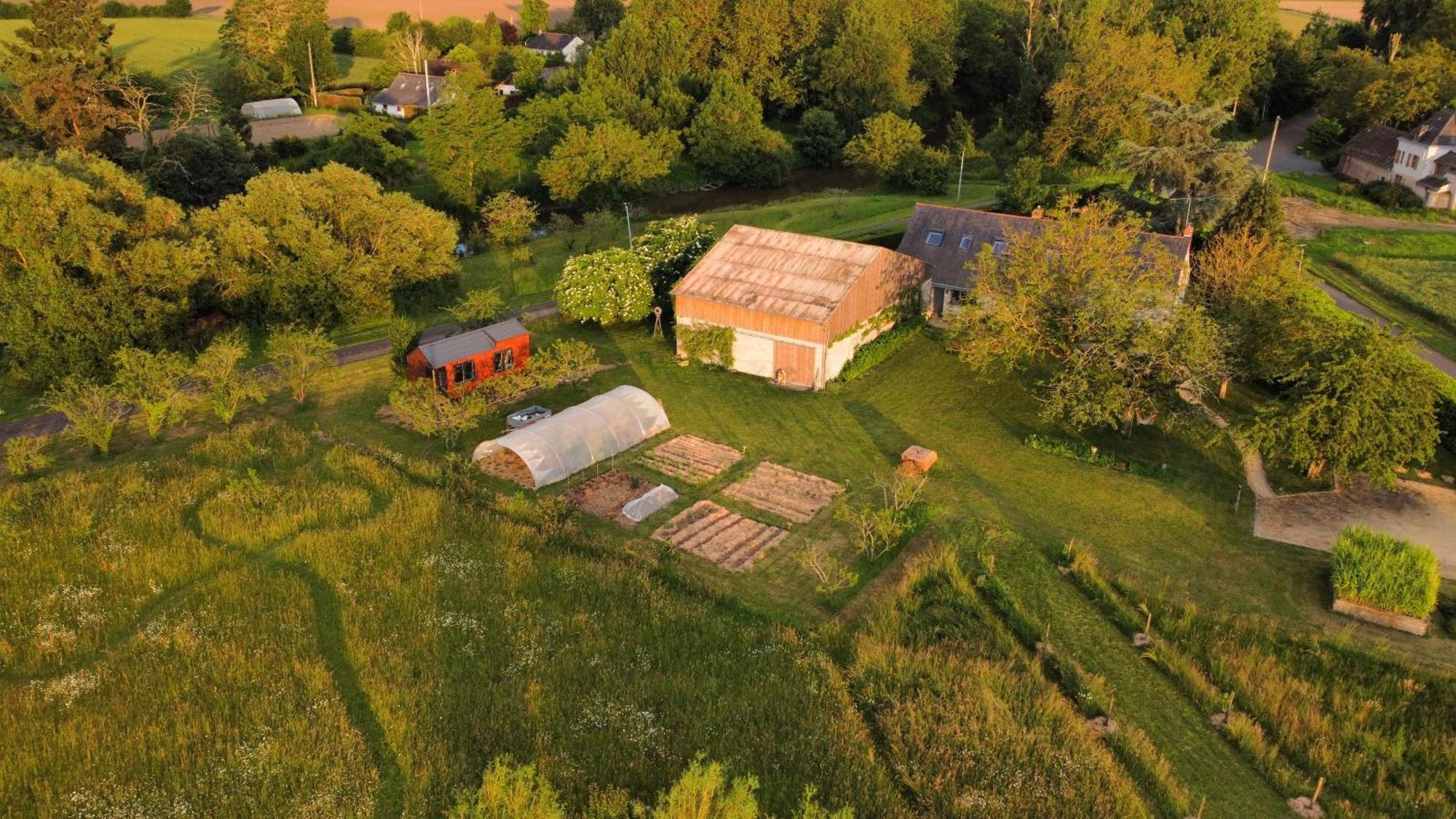 Simples Escales : Gite Nature, Detente Et Sauna Les Rosiers-sur-Loire Ngoại thất bức ảnh